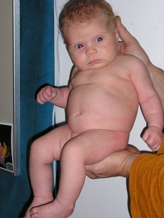 Fat naked toddler — photo 1